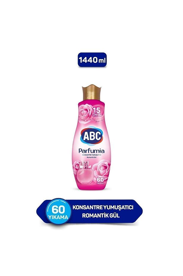 Konsantre Yumuşat. Romantik Gül 1440 ml - 1