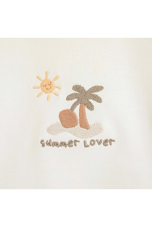 Joyful Tshirt Ekru - 2