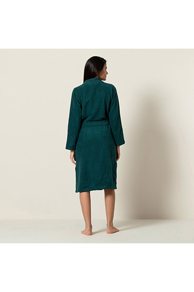 Ruth Kadın Bornoz Yeşil - 4
