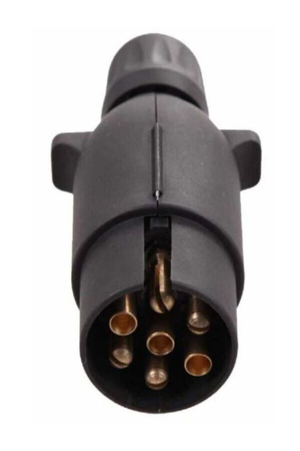 7 Pin 12v Römork, Karavan, Traktör  Fiş Universal (7 yollu erkek fiş) - 1