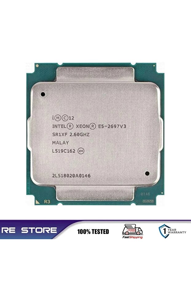Intel Intel Xeon E5 2697V3 2697 V3 14-core 2.60GHz LGA 2011-3 cpu processor - 2