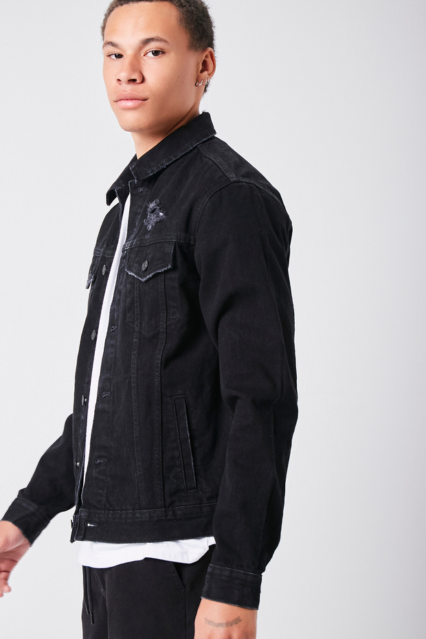 Distressed Kot Ceket - 3