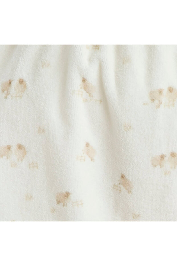 Wool Lamb Eşofman Altı Vanilya - 2