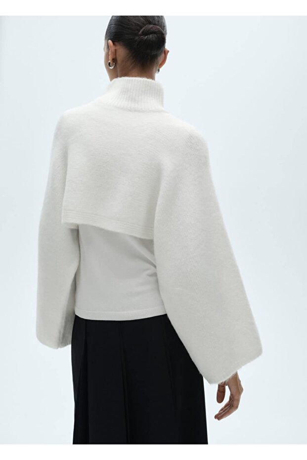 Dik Yakalı Karma Kazak - 4