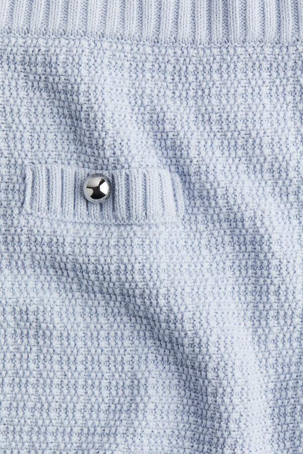 Tekstüre Triko Etek - 5