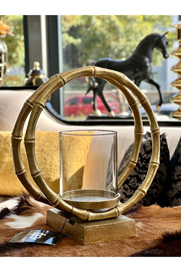 GOLD BAMBUŞAMDAN 32 CM - 4