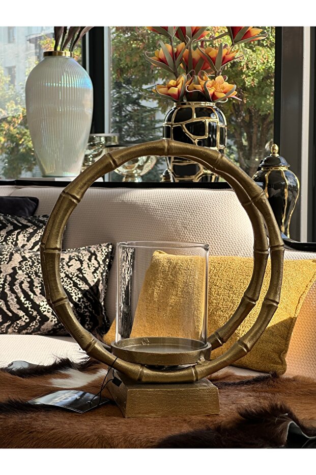 GOLD BAMBUŞAMDAN 32 CM - 8