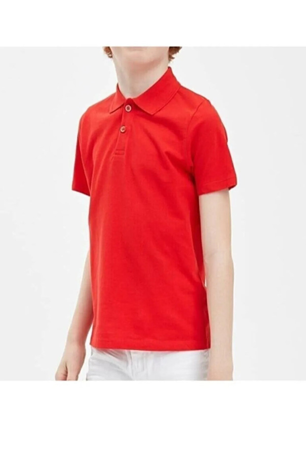 Short Sleeve Children's Solid Color School Lakos T-Shirt