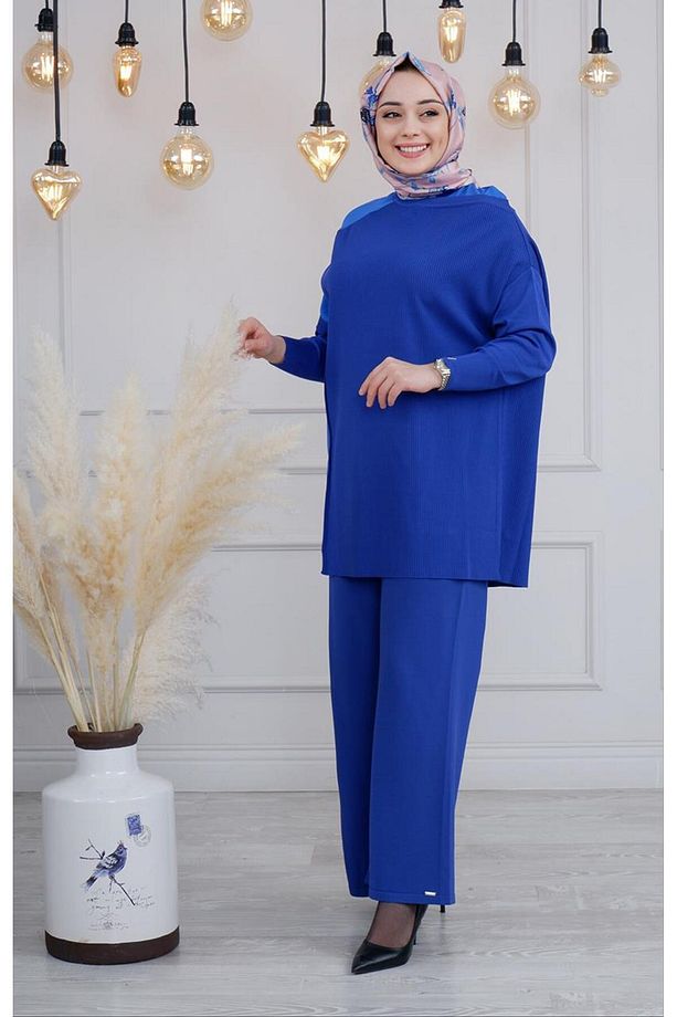 İNVEE Tunik 6250 Saks Mavi - 4