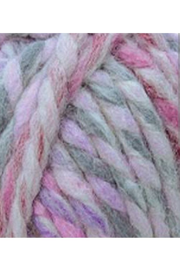 Lora 28106 El Örgü İpliği Ebruli Yün İp Pembe Mor Atkı bere kazak şal ipi - 2
