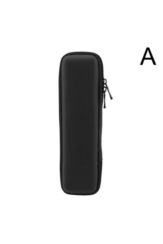 S Black EVA Hard Shell Stylus Pen Pencil Case Holder Earphone Mesh Storage Organizer Pencil Zipper .
