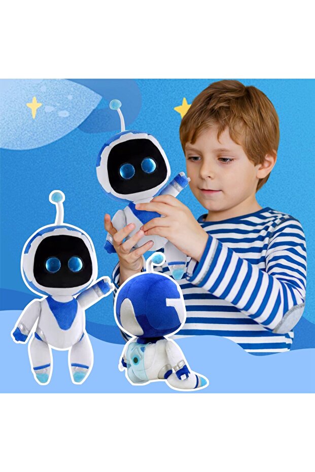 Astro Bot Plush Toy Dolls Around The Game?Creative Decorative Gift Ornaments - 3