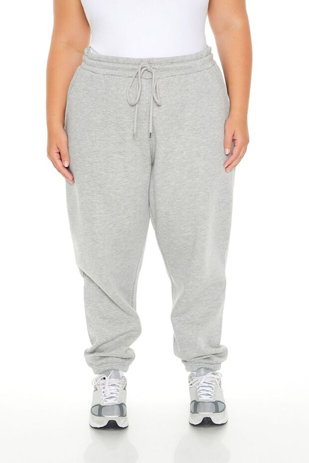 Plus Size Jogger Eşofman Altı - 1