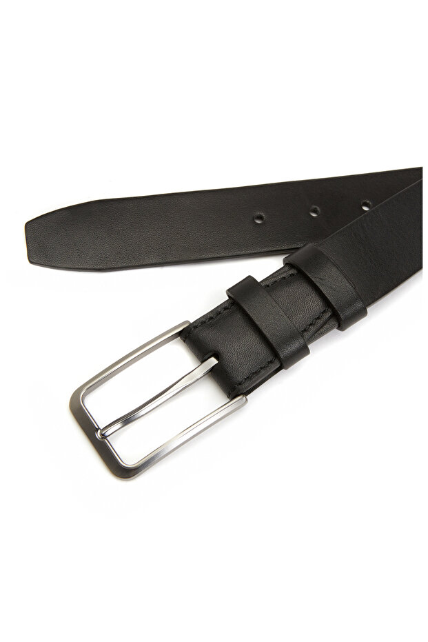 Siyah Erkek Deri Kemer - 2