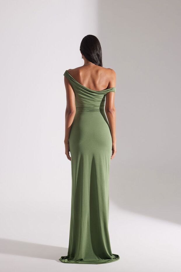 Rochie lungă cu umeri VESNA - 3