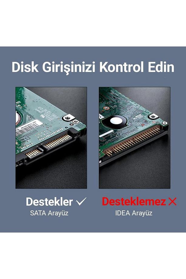 Çift Slotlu Offline Clone Usb3.0 Sata 2.5 / 3.5 Inch Hdd Ssd Dock Station Klonlama - 4