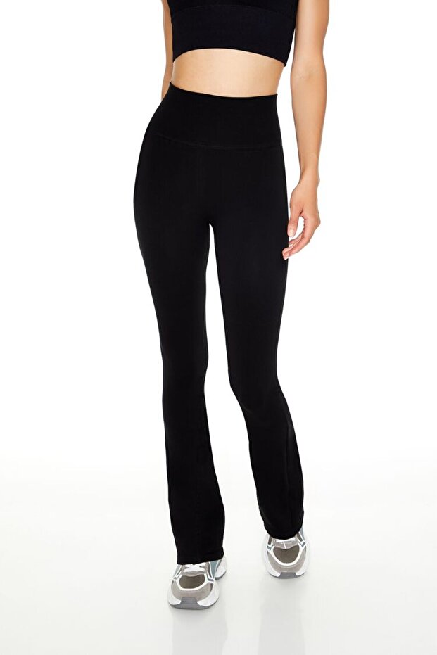 Dikişsiz Flare Tayt - 2