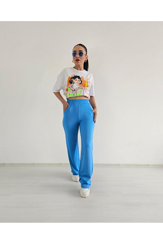 Twist Wide Leg Trousers