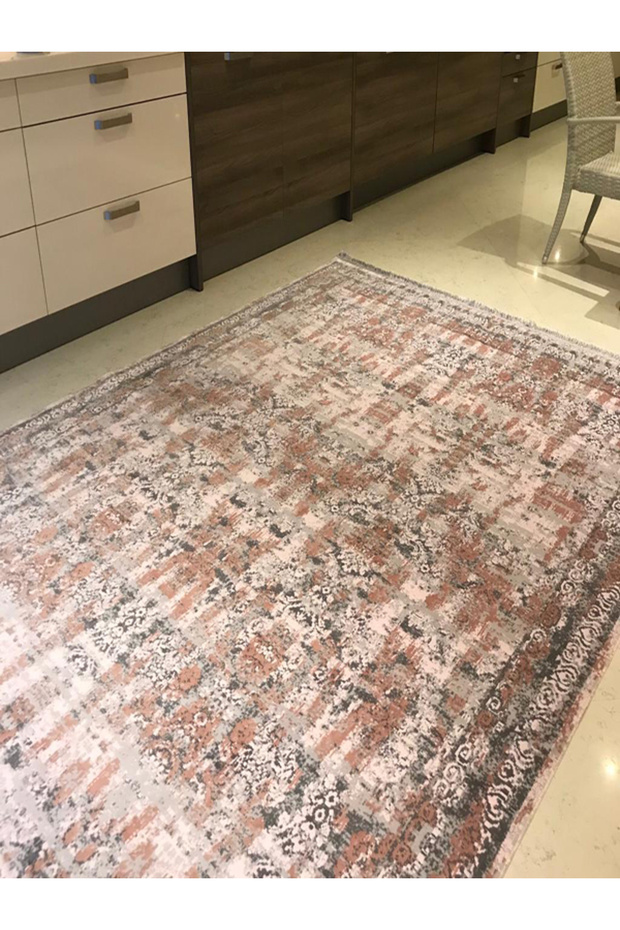 120x180 İmaj Koleksiyonu 1810 Pembe İnce Halı - 1