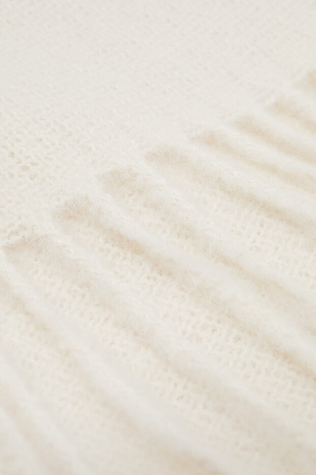 Fırçalanmış iplikli atkı - 5