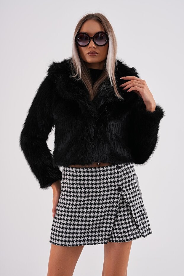 Collared Crop Boy Jacket - 3