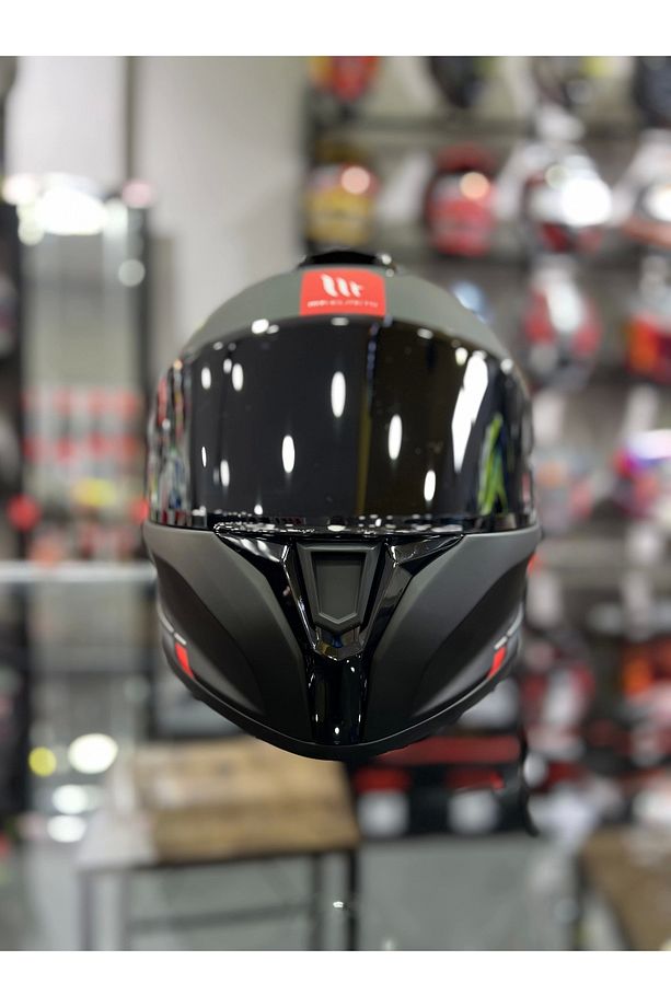 Helmets Targo S Solid A1 Mat Kask Şeffaf Vizör - 2
