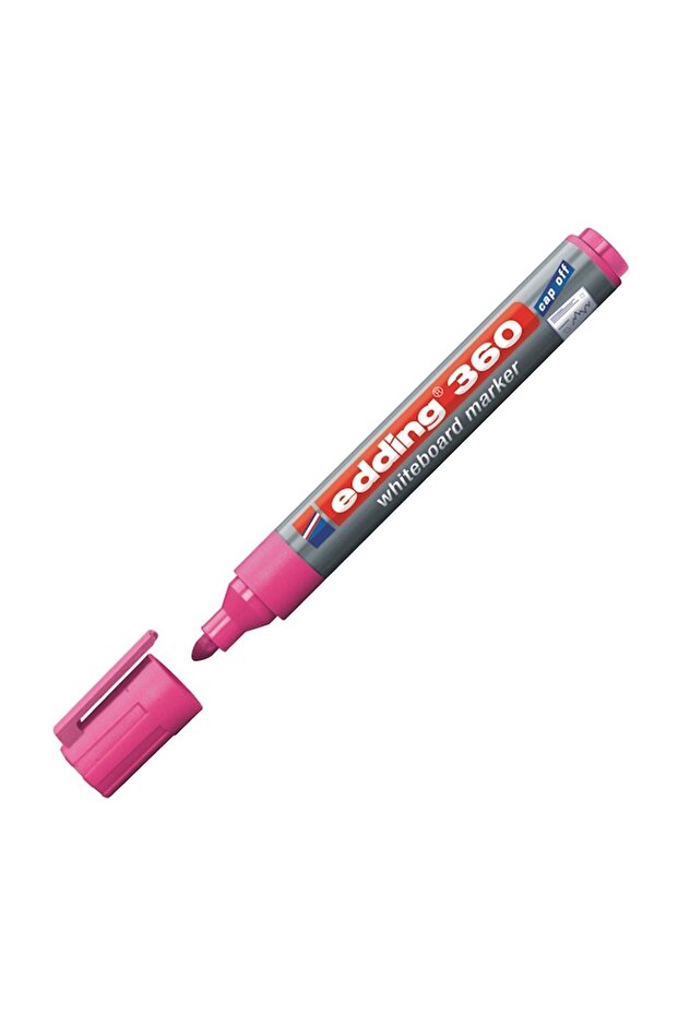 Beyaz Tahta Kalemi Cap Off E-360 Pembe - 1