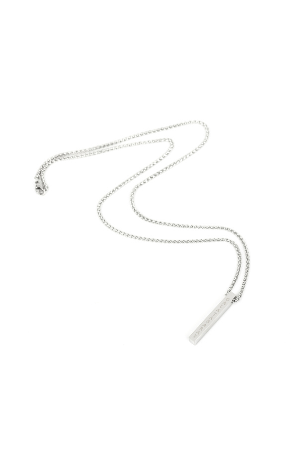 GS ÇUBUK ÇELİK KOLYE - 4