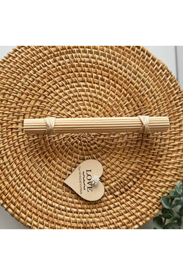 160 mm Rattan Kulp -Dolap Kulp -Çekmece Kulp- Hasır Kulp-Ahşap kulp- 16 cm kulp - 5