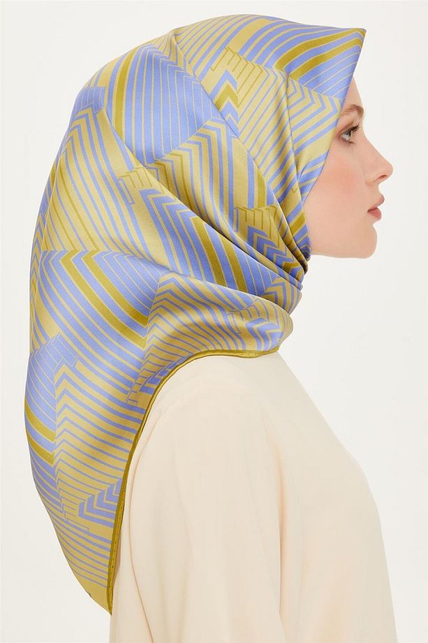 10 Twill Ipek Eşarp 9218d - 3