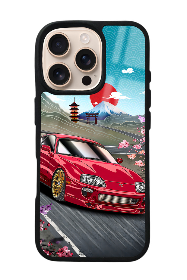 iPhone 16 Pro Supra Design Glossy Phone Case