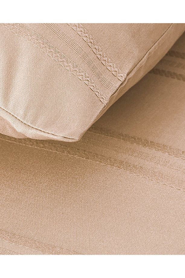 Fancy Premium Soft Cotton Tek Kişilik Nevresim Takımı Gül Kurusu - 2