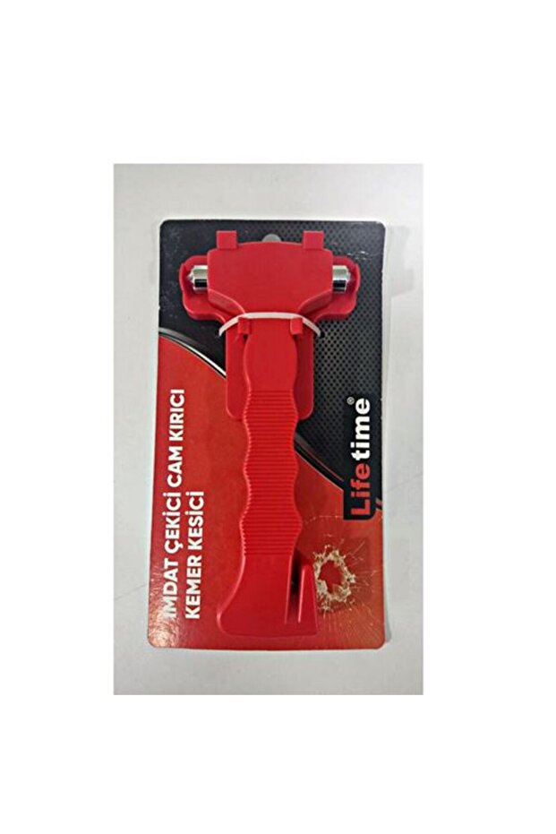 438120 Model Glass Break Survival Hammer and Belt Cutter