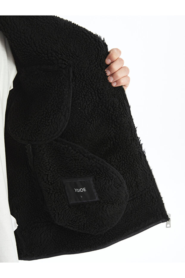 Herren-Jacke in Lederoptik in Standardform - 5