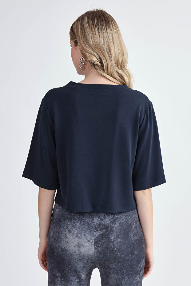 Modal Kumaş Salaş Bluz - 5