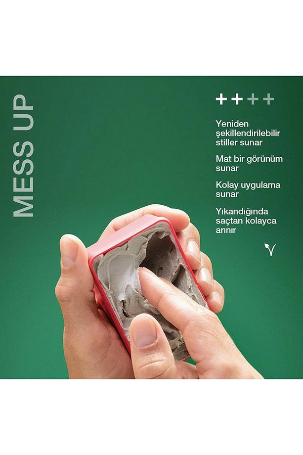 Mess Up Mat Şekillendirici Gum Macun 100ml + BC Acil Kurtarma Kürü 30ml - 4
