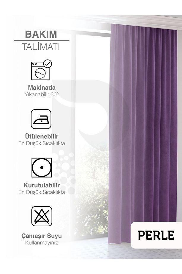 Home Daily Series Menekşe Moru Ada Fon Perde - 5