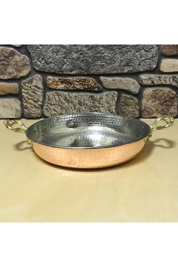 Forged Copper Pan 25 cm