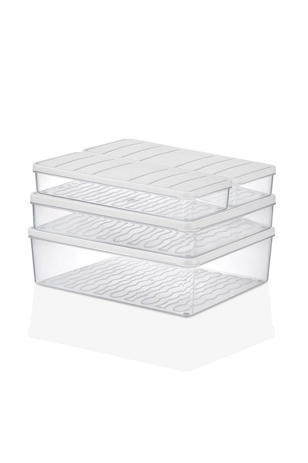 Selka Nora 4'lü Set ( 1 Adet 4 Lt. 1 Adet 2,25 Lt. 2 Adet 1 Lt. ) - 8