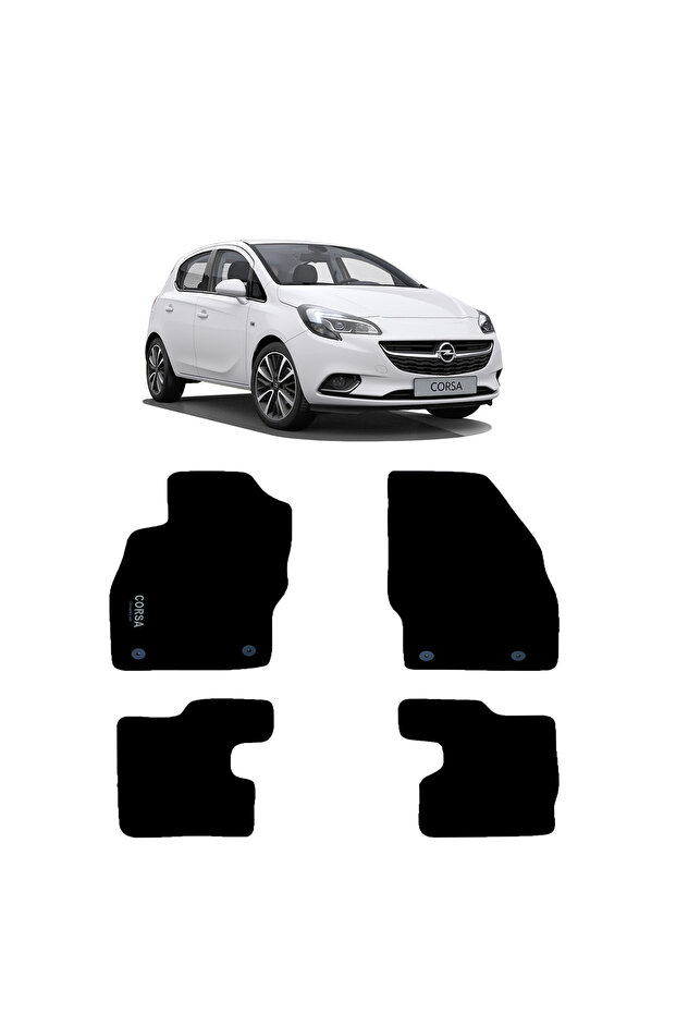 Opel Corsa D 2006-2014 Halı Paspas - 1