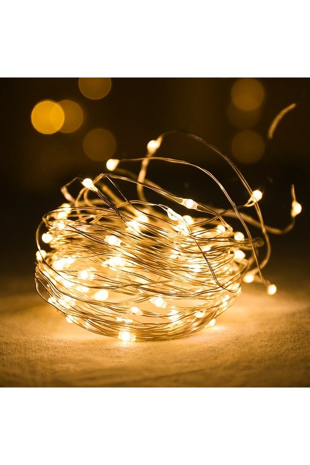 Fairy Led Light 3 Meters Yellow Led Strip Lighting Spot Led with 28 Leds (5496)