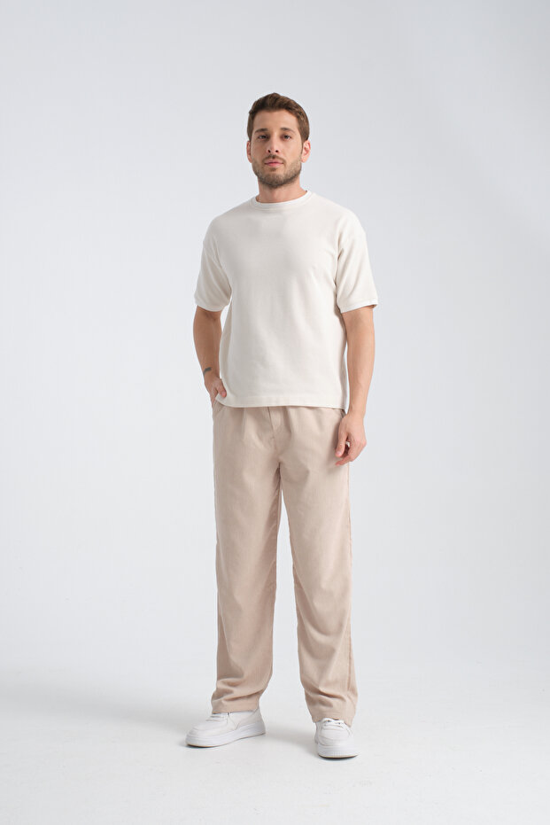 Lunar Men's Velvet Baggy Winter Trousers