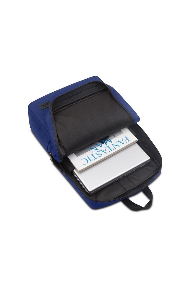 Mila PR-EK101 15,6'Su Geçirmez Kumaş Fermuar Notebook Sırt Çantası+Kablosuz Mouse - 5