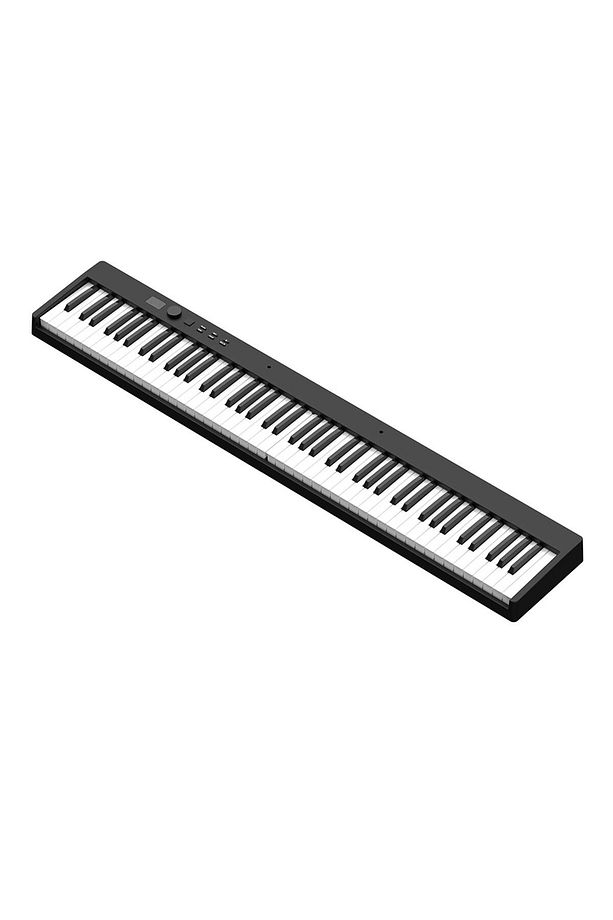 Jdp-8830 Katlanabilir Bluetooth Şarjlı Piyano - Siyah - 3