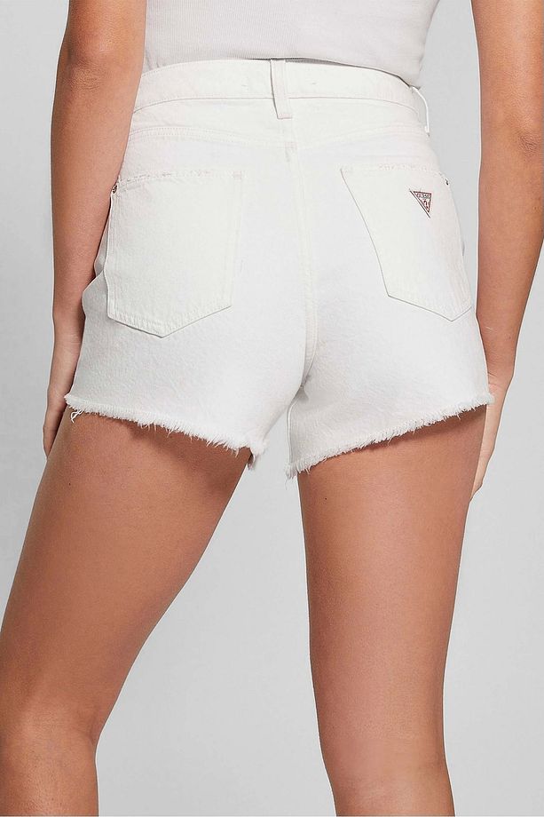 Relaxed Short Kadın Beyaz Şort W4gd74d5en0-f0e1 - 4