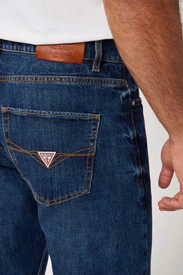 Ανδρικό μπλε τζιν JAMES M4YA14D5DH1-B0L1 - 4