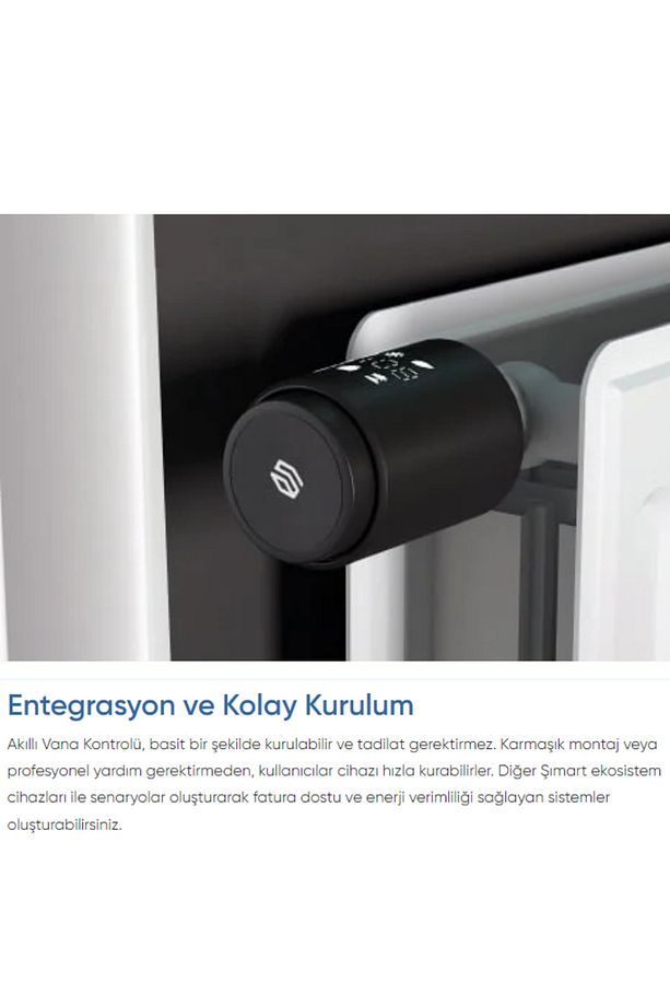 Akıllı Termostatik Radyatör Vanası Bluetooth Bağlantılı ve Isı Kontrolü - 8