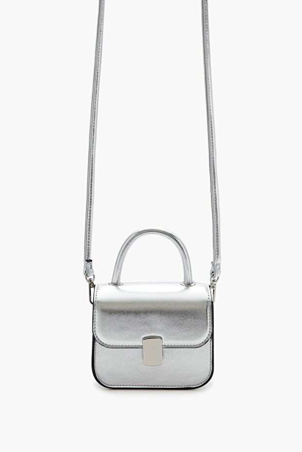 Metalik Kutu Çanta - 1