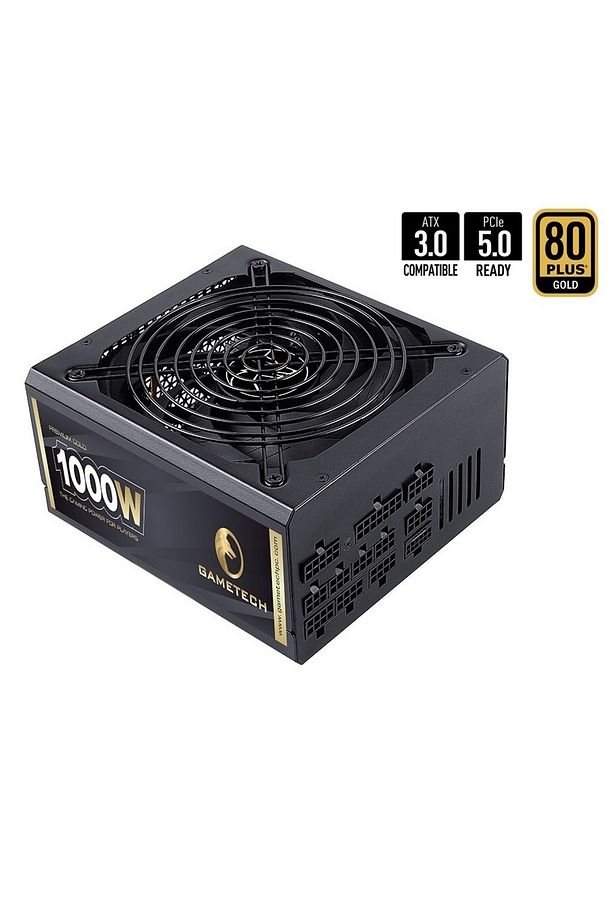 GTP-1000 1000W 80+ GOLD FULL MODULER PCI-E 5.0 PROFESYONEL POWER SUPPLY PC GÜÇ KAYNAĞI - 1