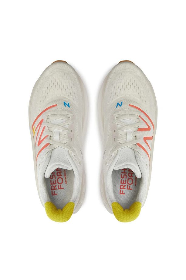 Kadın Ekru Fresh Foam X More v4 Sneaker - 5
